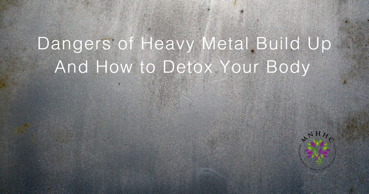 Detoxification from heavy metal build-up.